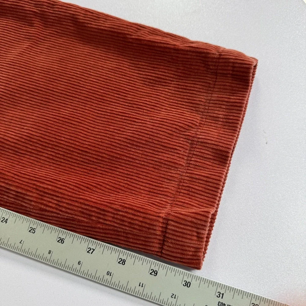 Brooks Brothers Pants Mens 34x32 Red‎ Corduroy Clark Chino Cotton Casual